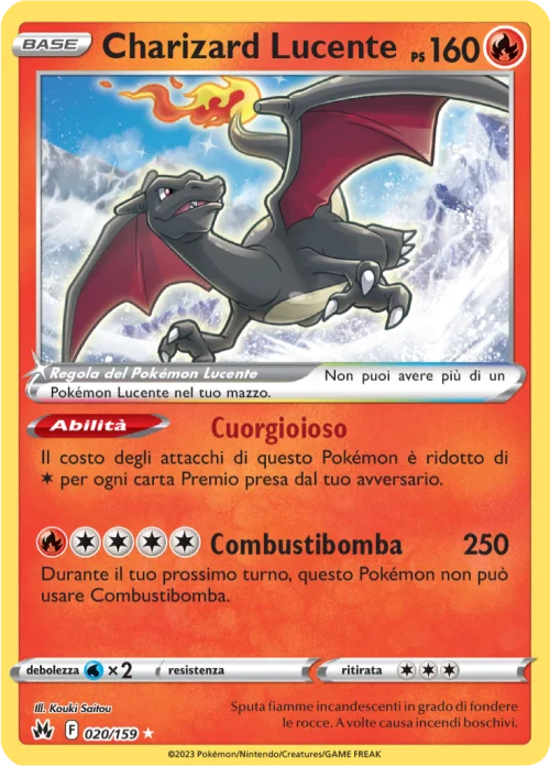 Charizard Lucente