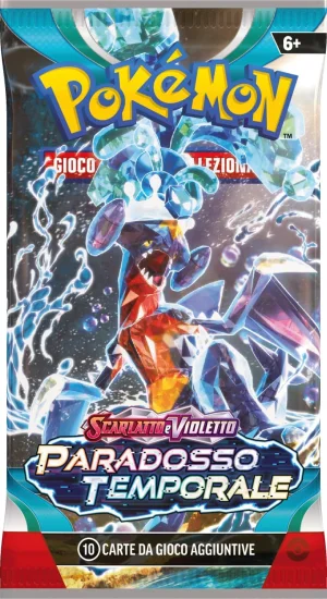 Bustina Pacchetto Paradosso Temporale artwork Garchomp