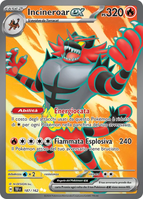 Incineroar EX