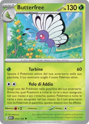 Butterfree - Reverse - (MEW 012)