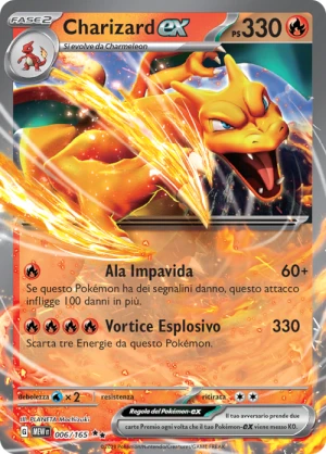 Charizard EX (MEW 006)