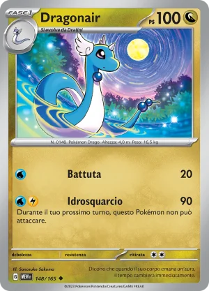 Dragonair - Reverse - (MEW 148)