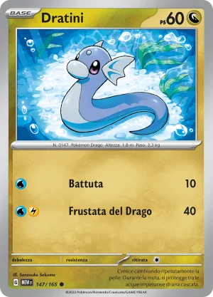 Dratini - Reverse - (MEW 147)