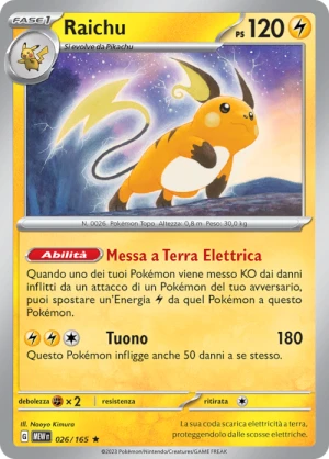 Raichu (MEW 026)