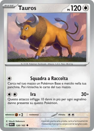 Tauros - Reverse - (MEW 128)