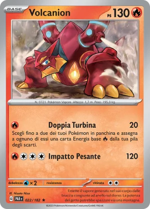 Volcanion - Reverse - (PAR 022)