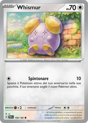 Whismur - Reverse - (PAR 148)